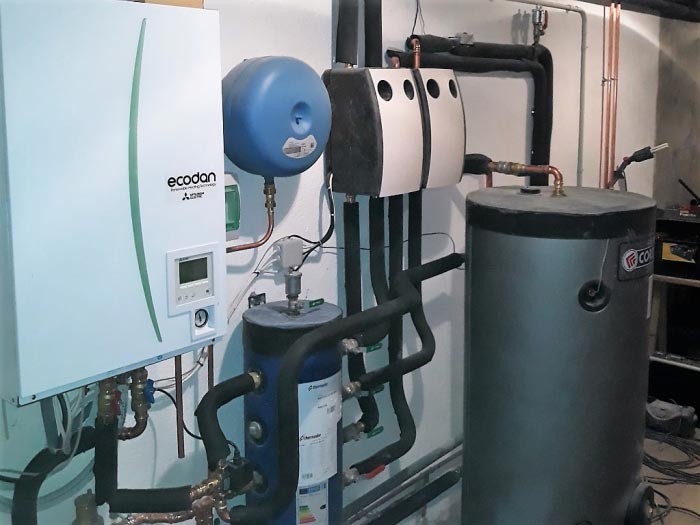 Installation pac air eau