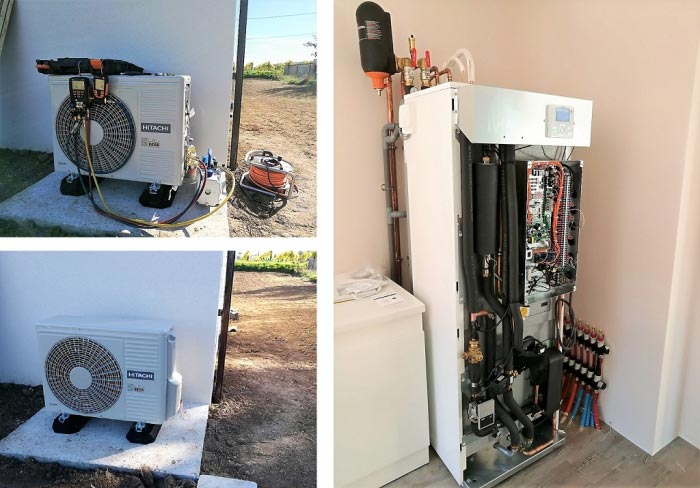 Mise en service pompe a chaleur hitachi