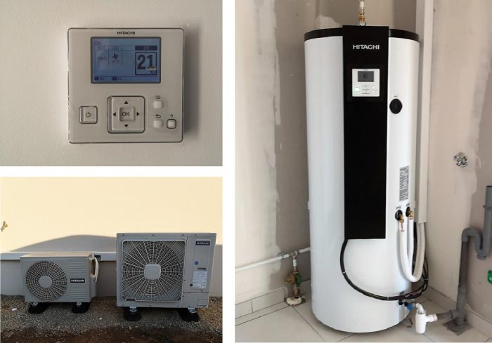 Pompe a chaleur thermodynamique hitachi