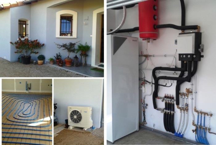 Pompe a chaleur aerothermie daikin