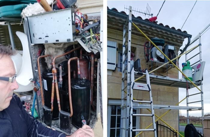 Depanneur pompe a chaleur daikin