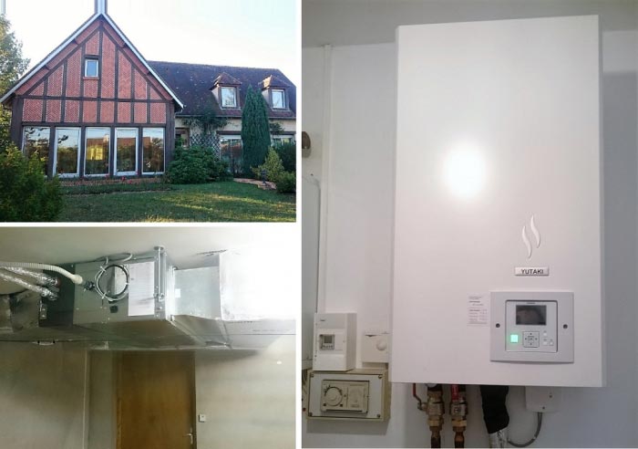 Pompe a chaleur air air gainable hitachi