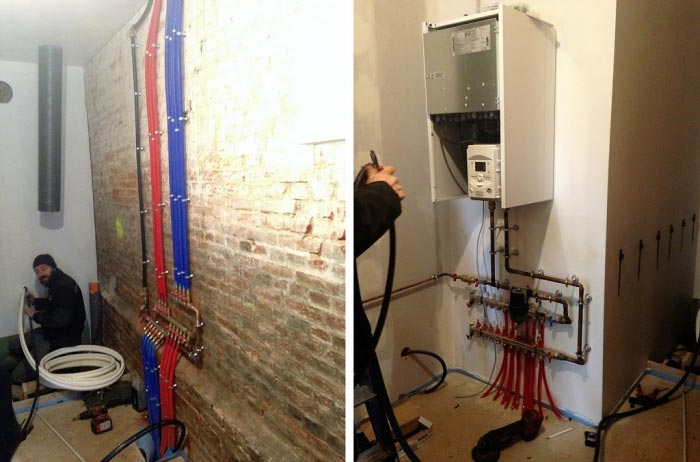Pompe a chaleur pour chauffage au sol atlantic