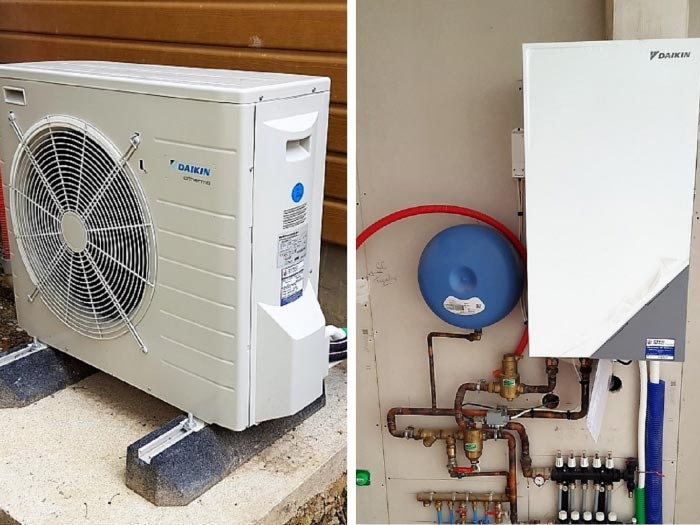 Mise en service pompe à chaleur daikin