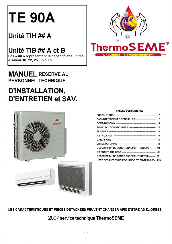 Pompe a chaleur thermoseme