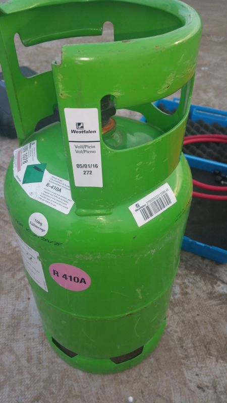 Remplissage gaz pompe à chaleur