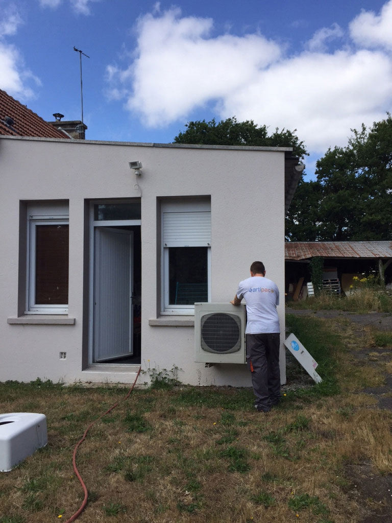 Echangeur pompe a chaleur plancher chauffant