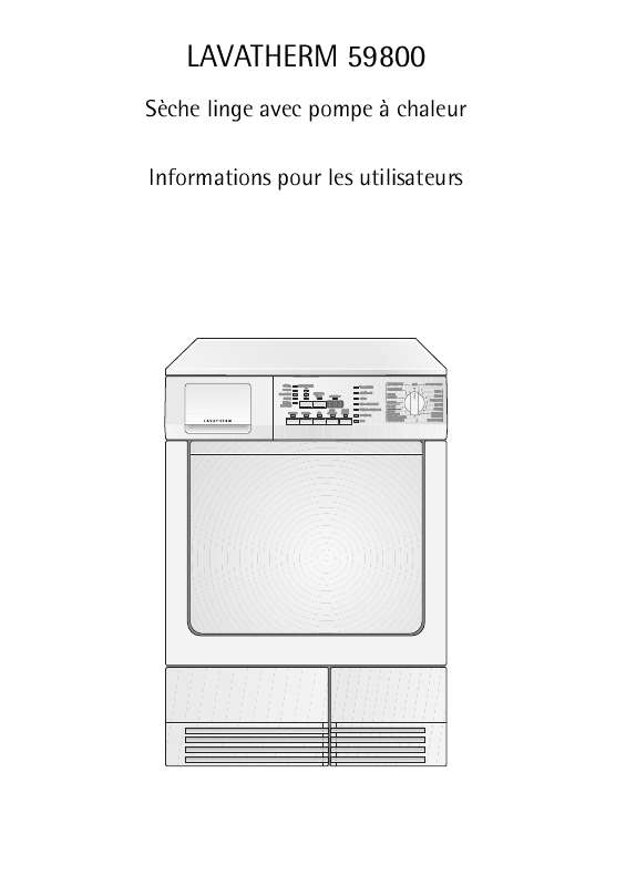 Notice seche linge indesit pompe a chaleur