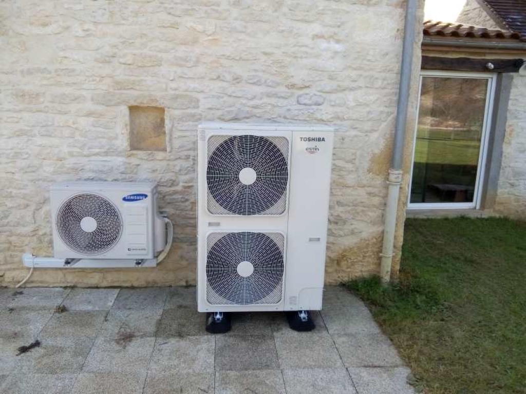 Pompe à chaleur air eau toshiba