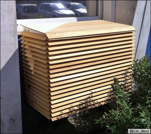 Habillage ventilateur pompe à chaleur