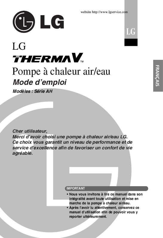 Pompe a chaleur notice