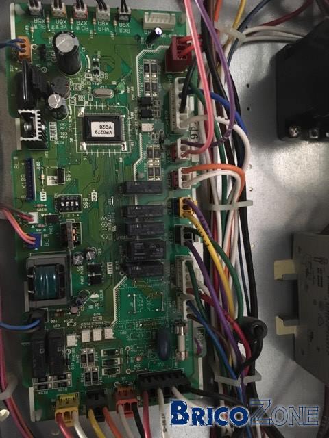 Carte electronique pompe a chaleur daikin