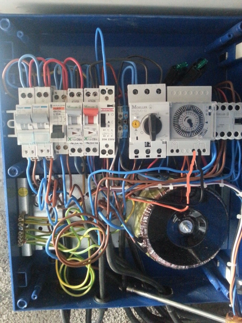 Tableau electrique pompe a chaleur