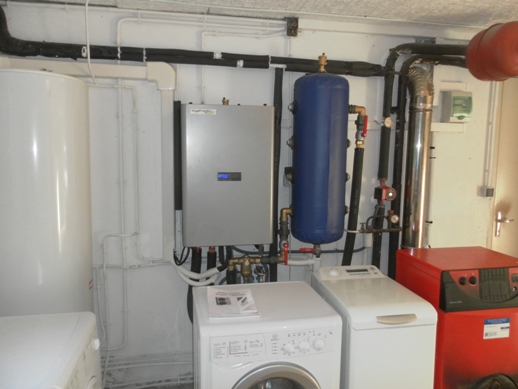 Installation de pompe à chaleur air eau