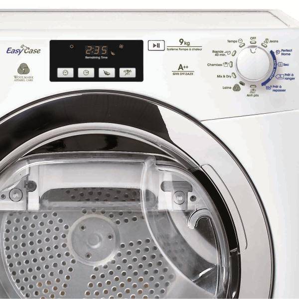 Seche linge candy 9 kg condensation pompe a chaleur