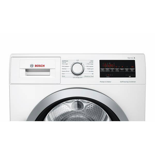 Seche linge bosch pompe a chaleur 8kg