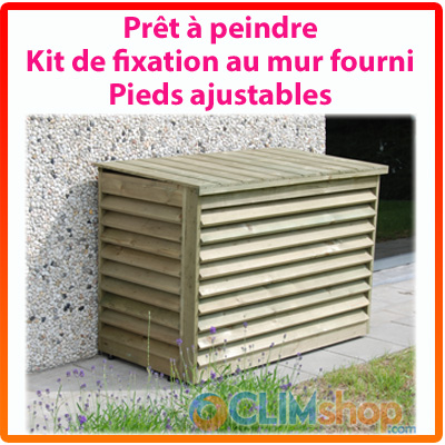 Cache de protection pompe a chaleur