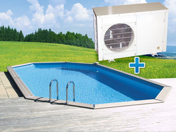 Pompe à chaleur piscine en bois