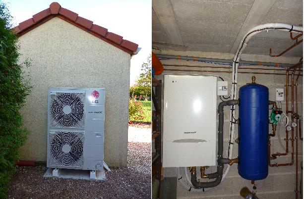 Pompe a chaleur air air edf