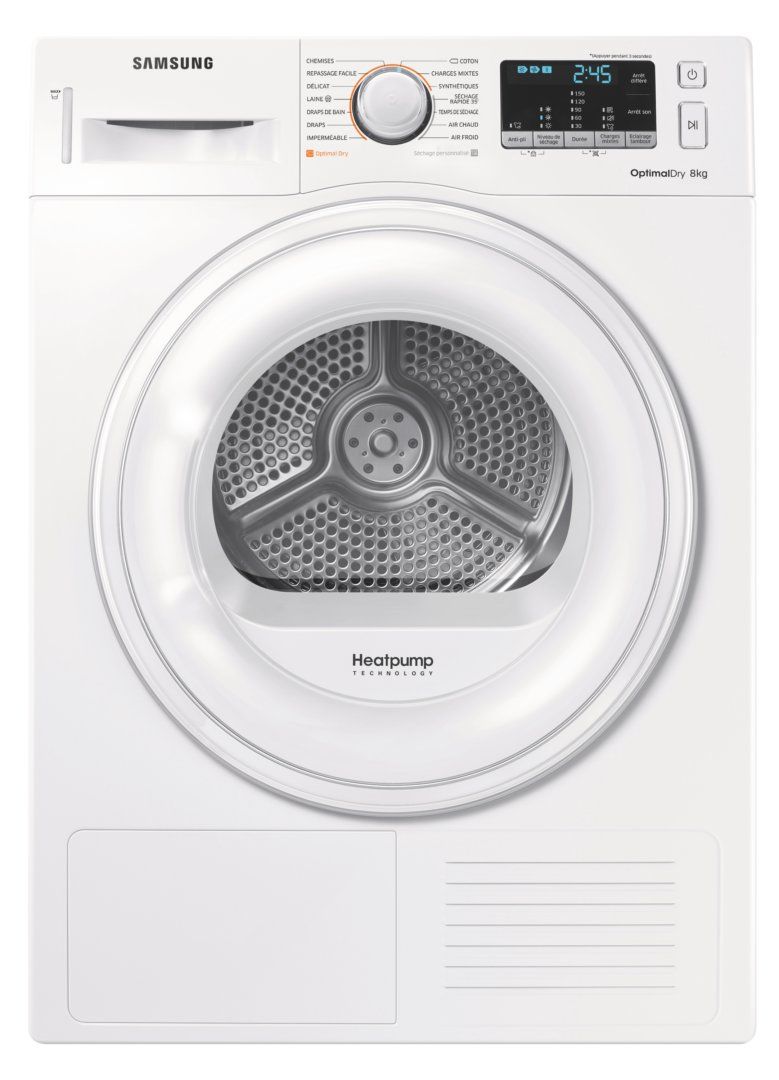 Sèche linge pompe à chaleur faible profondeur