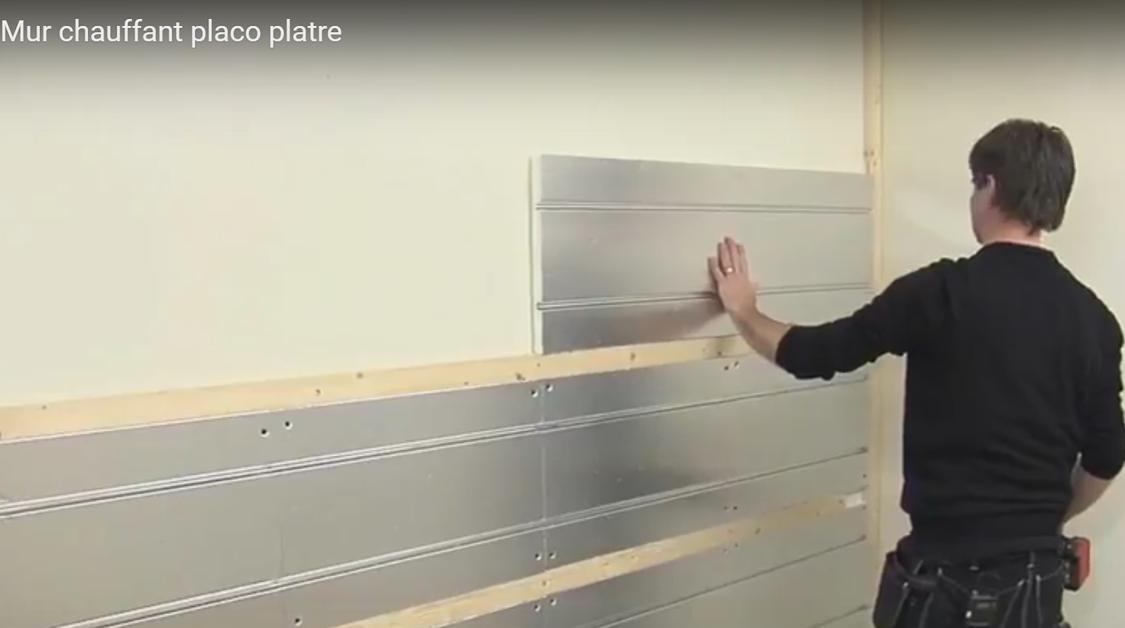 Mur chauffant pompe a chaleur