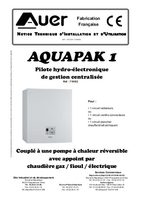 Notice maintenance pompe a chaleur