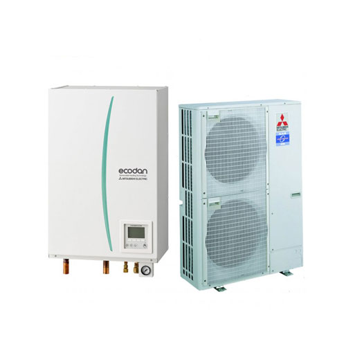 Pompe a chaleur air et eau mitsubishi