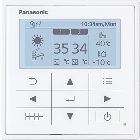 Reglage pompe a chaleur air eau panasonic