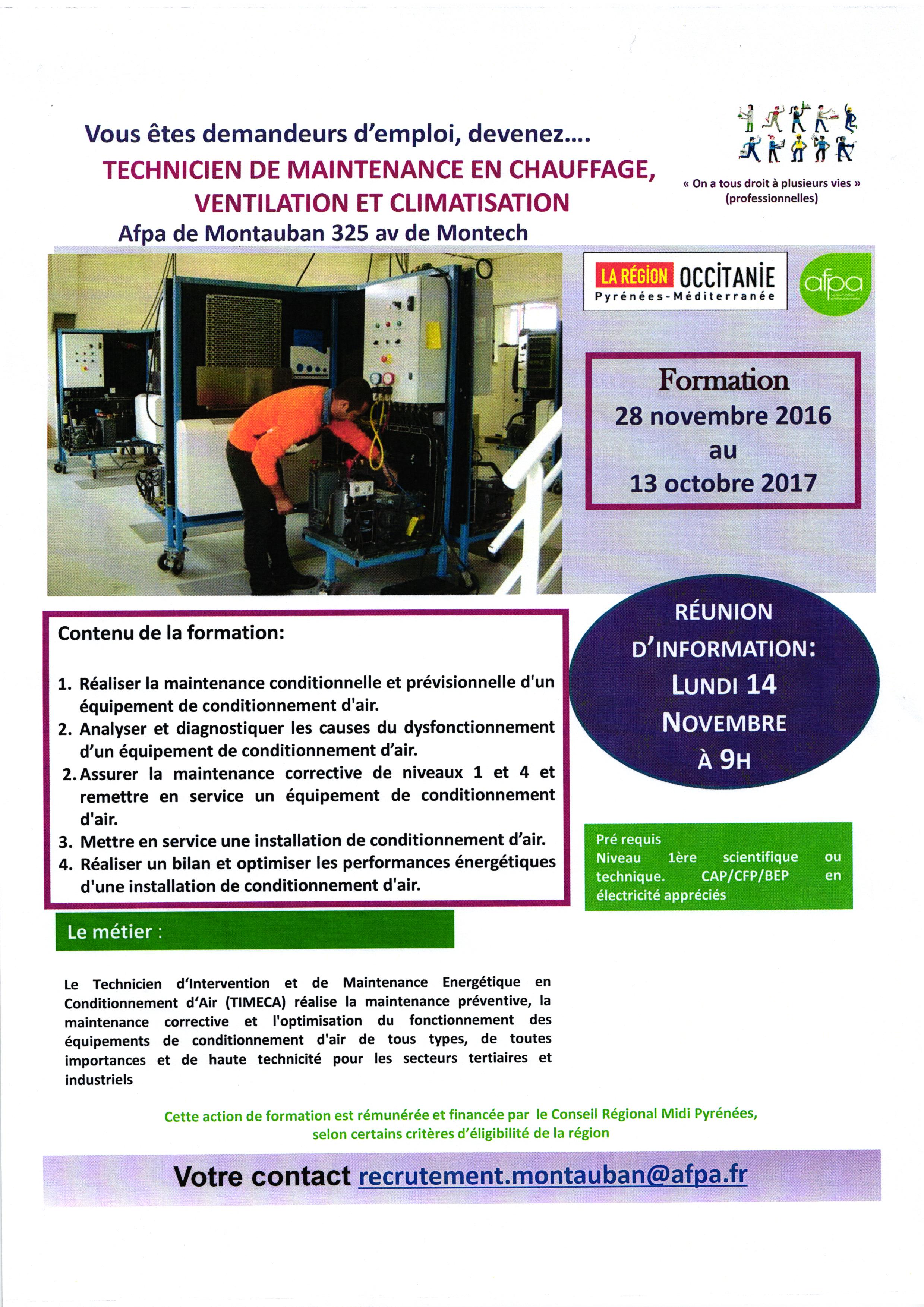 Formation depannage pompe a chaleur