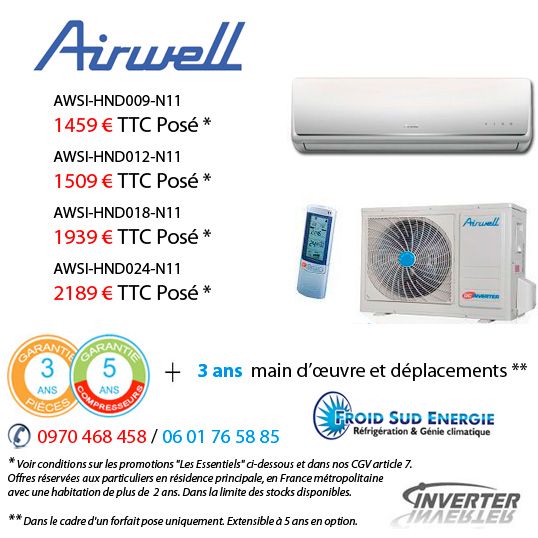 Piece detachee pompe a chaleur airwell