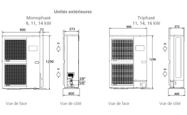 Pompe à chaleur atlantic alfea s8