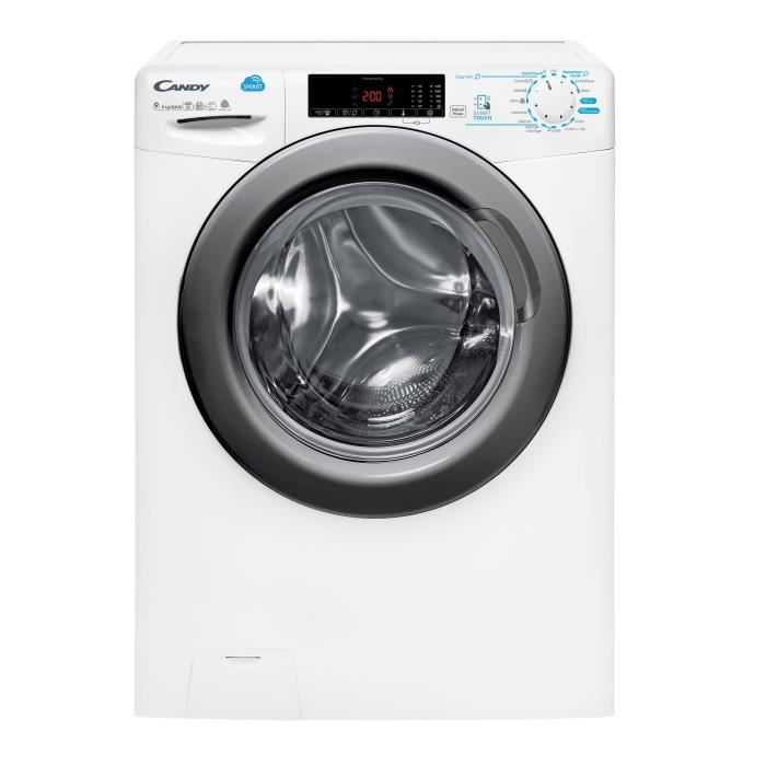 Candy cs h10a2de-47-sèche linge frontal-10 kg-pompe à chaleur-classe a++-blanc