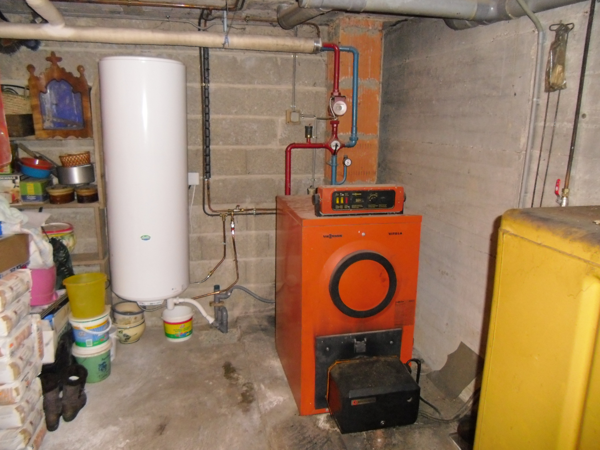 Remplacement chauffage fuel par pompe à chaleur