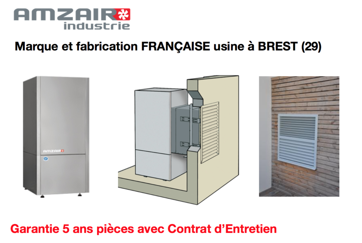 Pompe a chaleur air eau fabrication francaise