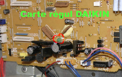 Carte electronique pompe a chaleur ajtech
