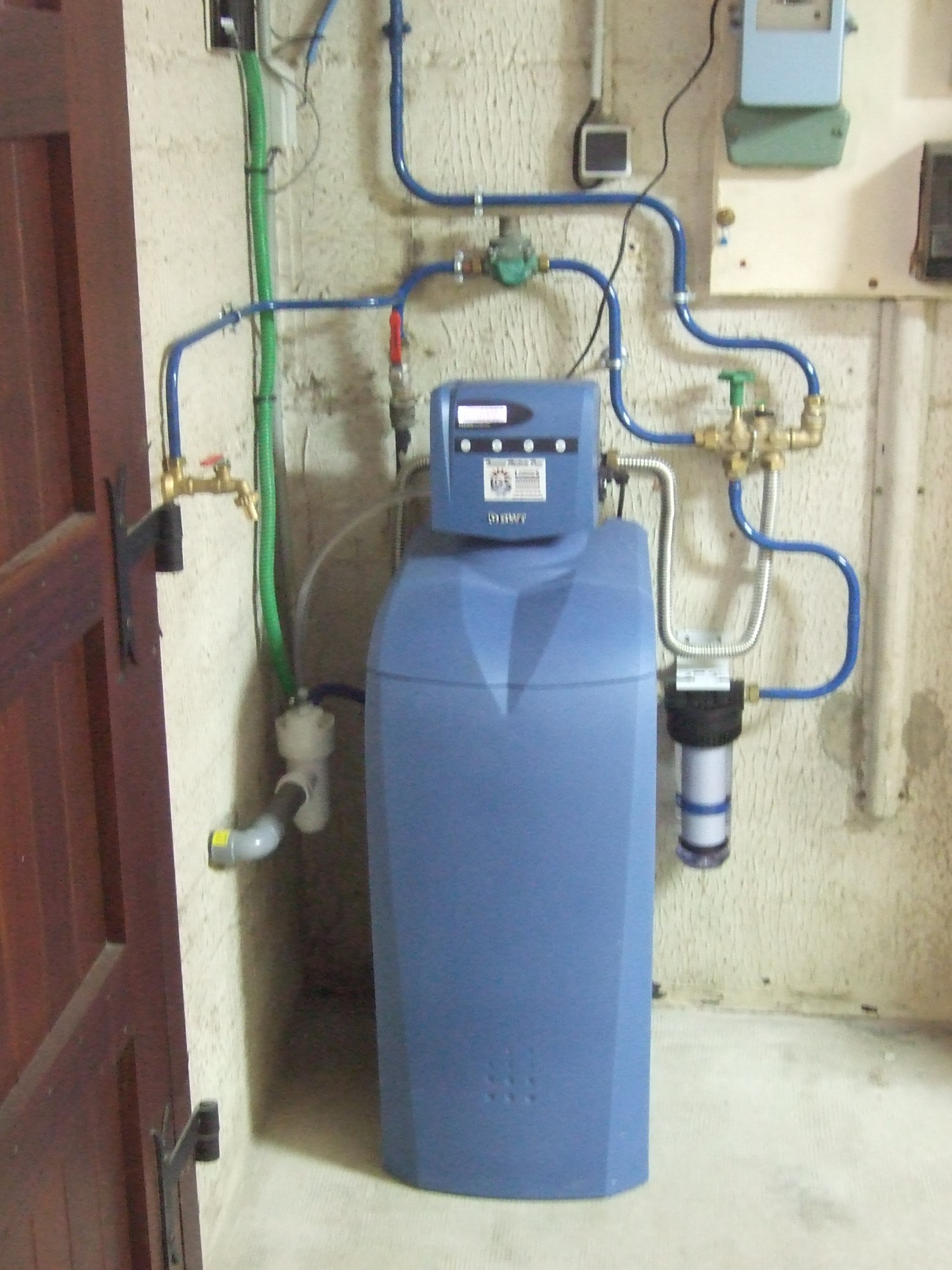 Pompe a chaleur et adoucisseur d'eau