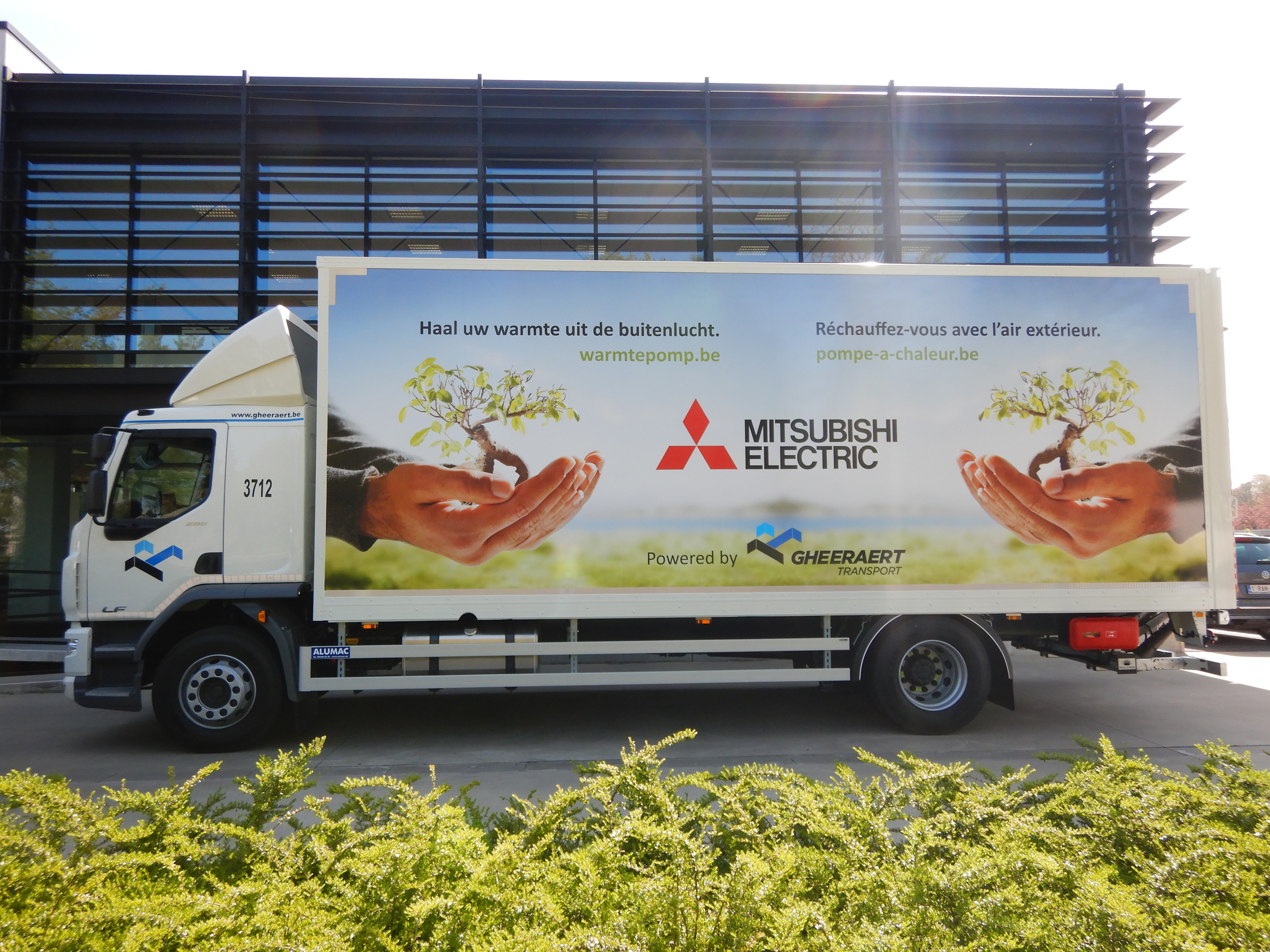 Transport pompe a chaleur