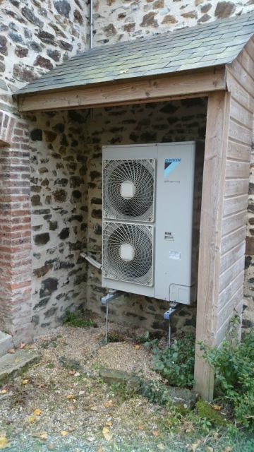 Abris pour pompe a chaleur