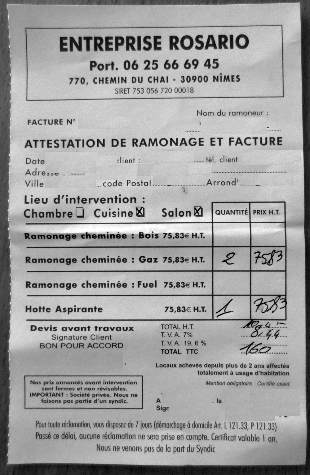 Resiliation contrat entretien pompe a chaleur