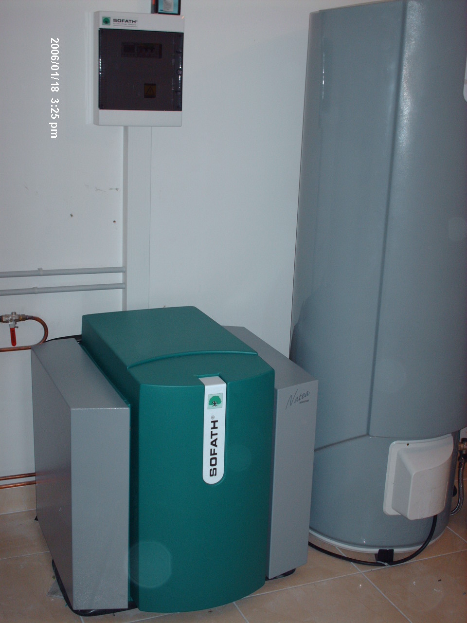 Pompe a chaleur geothermie sofath
