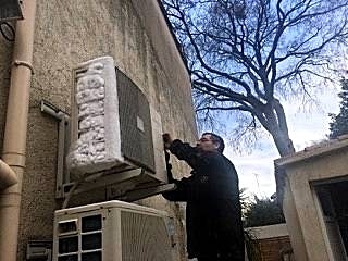 Pompe a chaleur glace