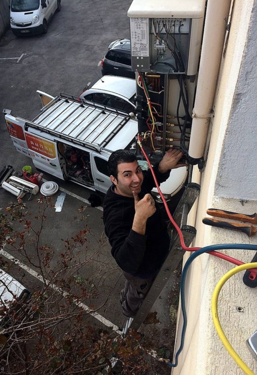 Mise en service pompe a chaleur air air