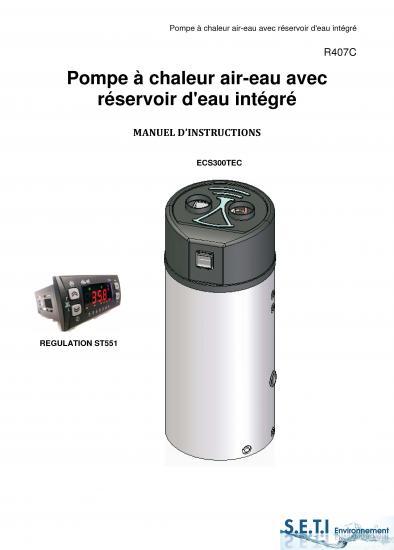 Eau chaude pompe a chaleur