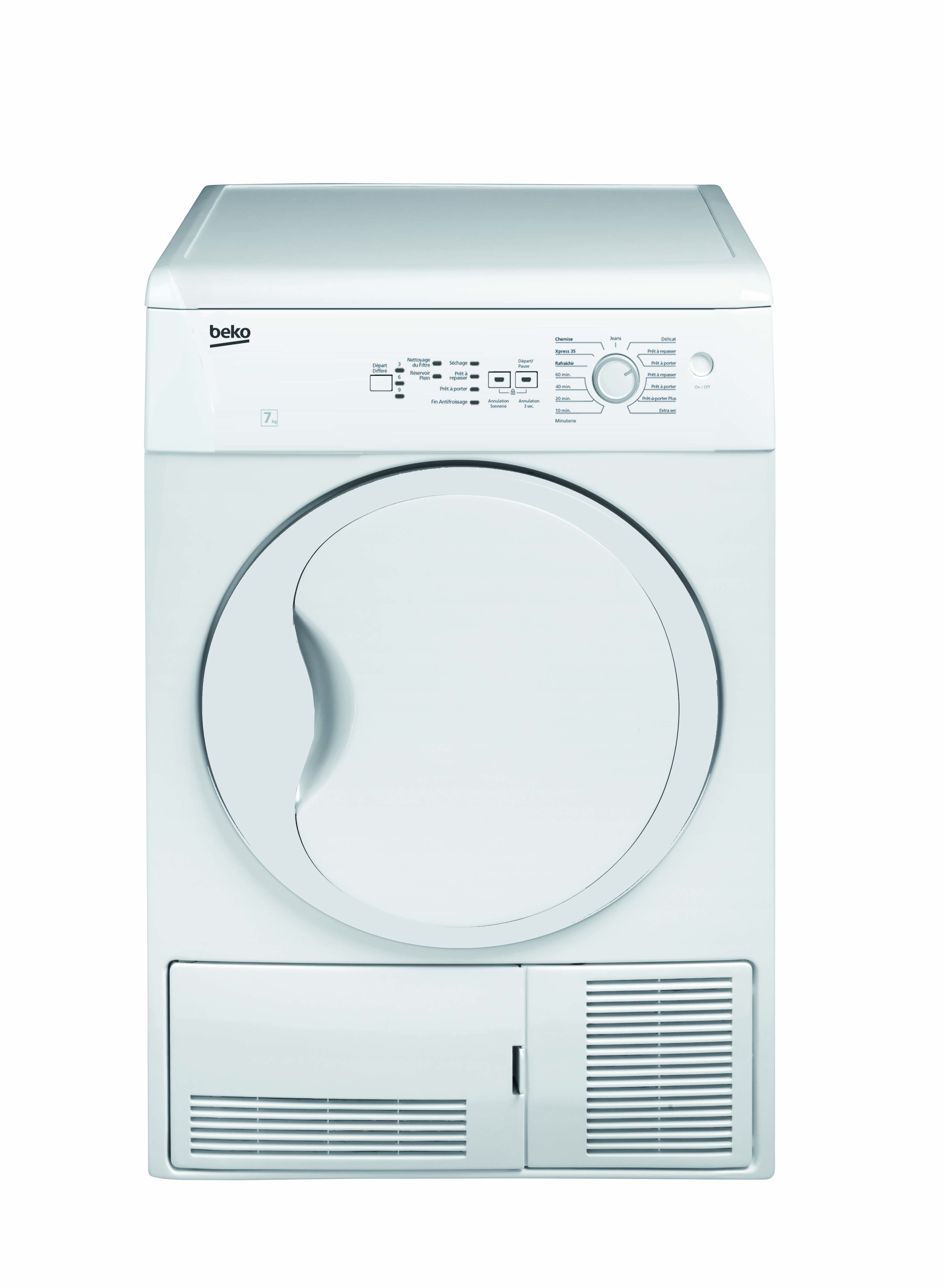 Seche linge beko pompe a chaleur ne chauffe plus