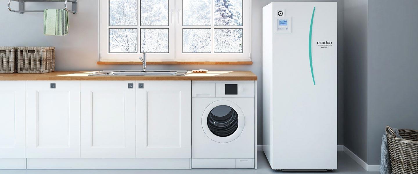 Pompe a chaleur air eau 9 kw mitsubishi