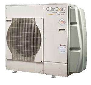 Pompe a chaleur climexel mitsubishi