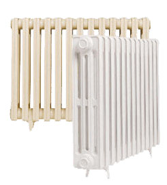 Pompe à chaleur radiateur en fonte