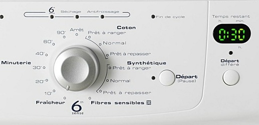 Seche linge whirlpool 6ème sens pompe a chaleur