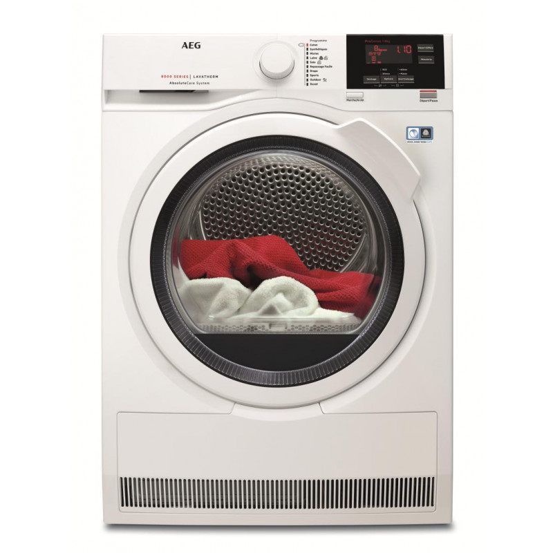 Avis seche linge pompe a chaleur aeg