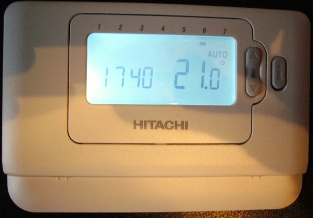Pompe a chaleur hitachi notice